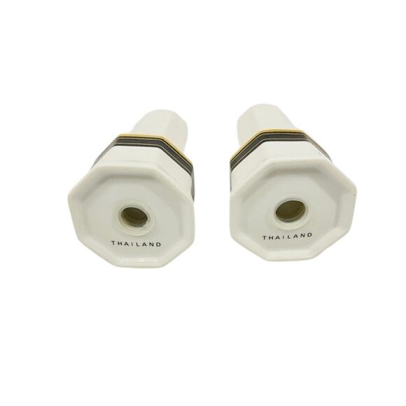 Christopher Stuart Gold Black Dress Y0009 Salt and Pepper Shakers - Picture 4 of 4